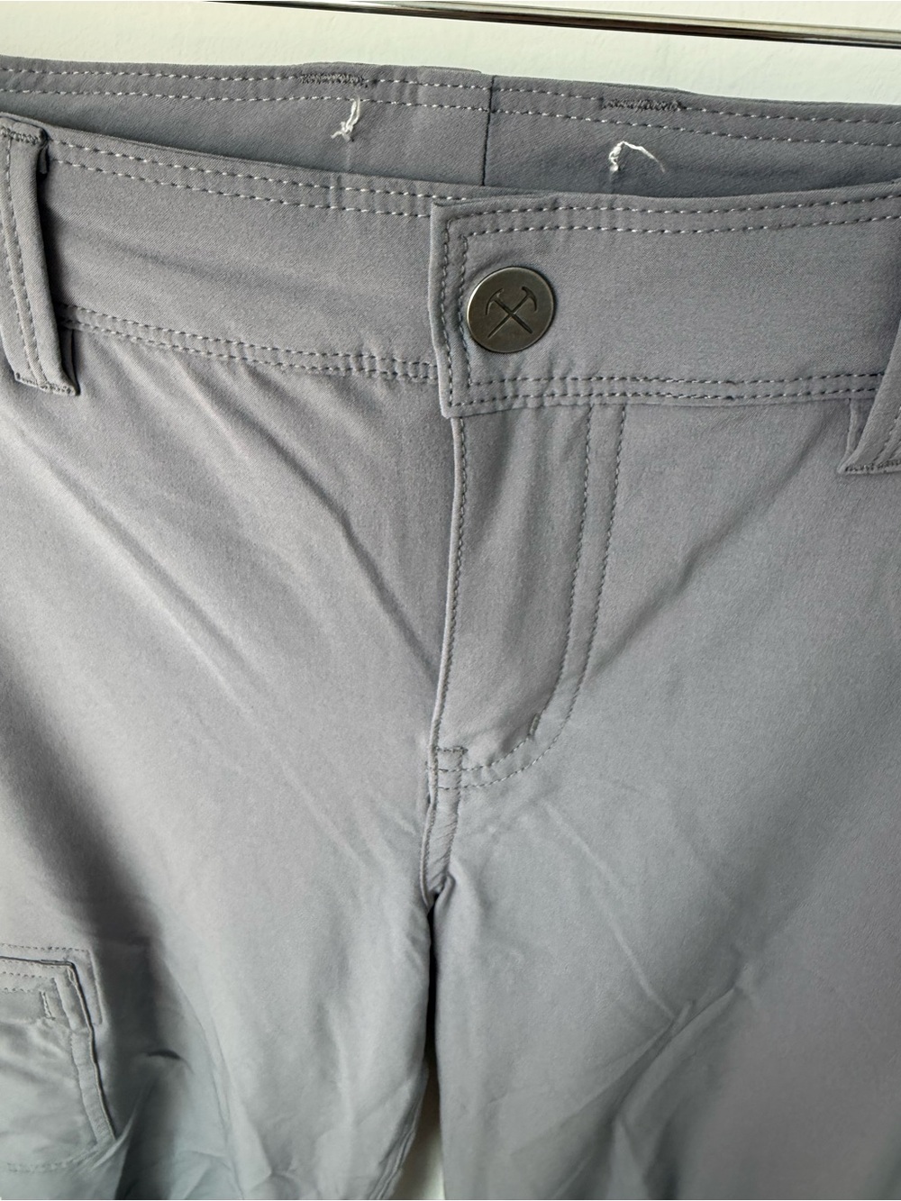 REI Gray Performance Cargo Pants - Picture 2 of 9